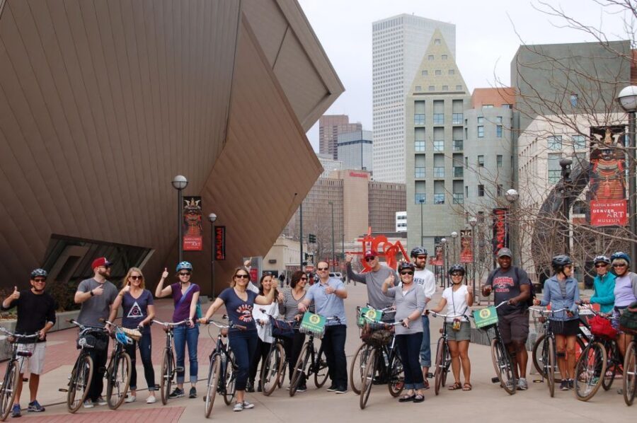 Denver: Downtown Bike Tour - Meeting Point and Getting Ready in Denver